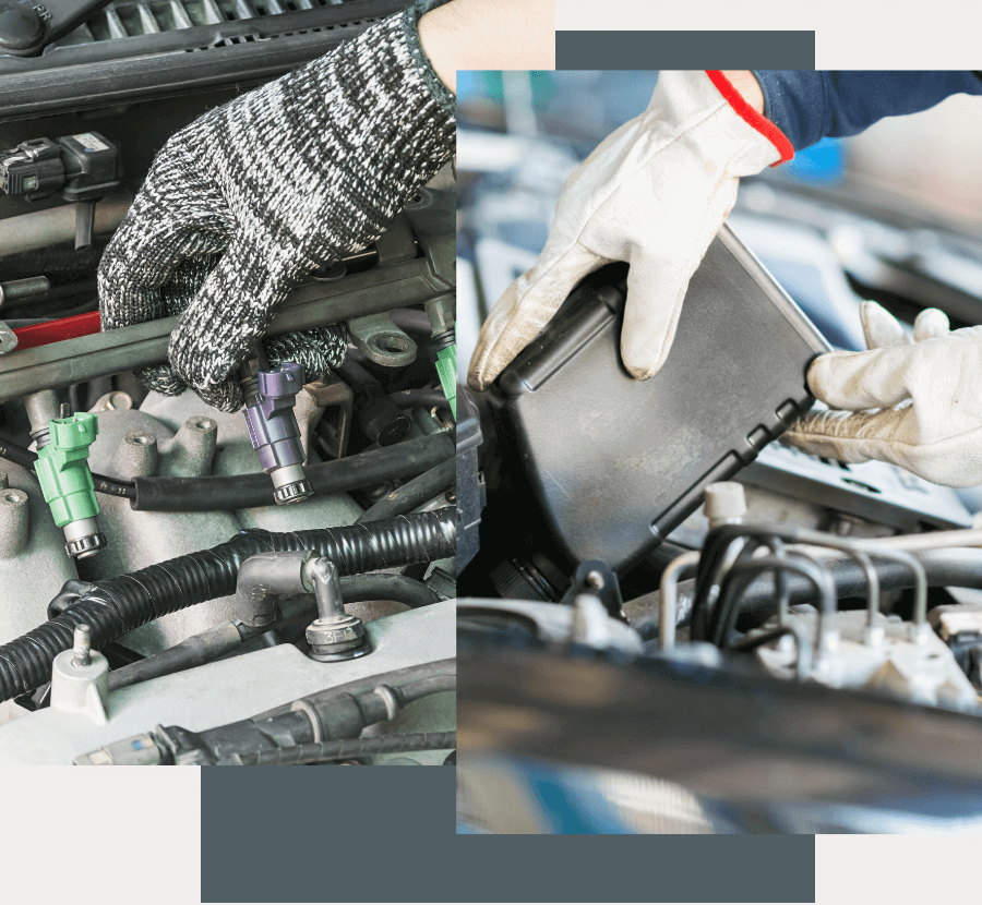 Injector service and oil changes